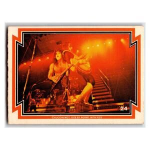 Donruss KISS Paul Stanley 1978 #24 Vintage Rock Band Card